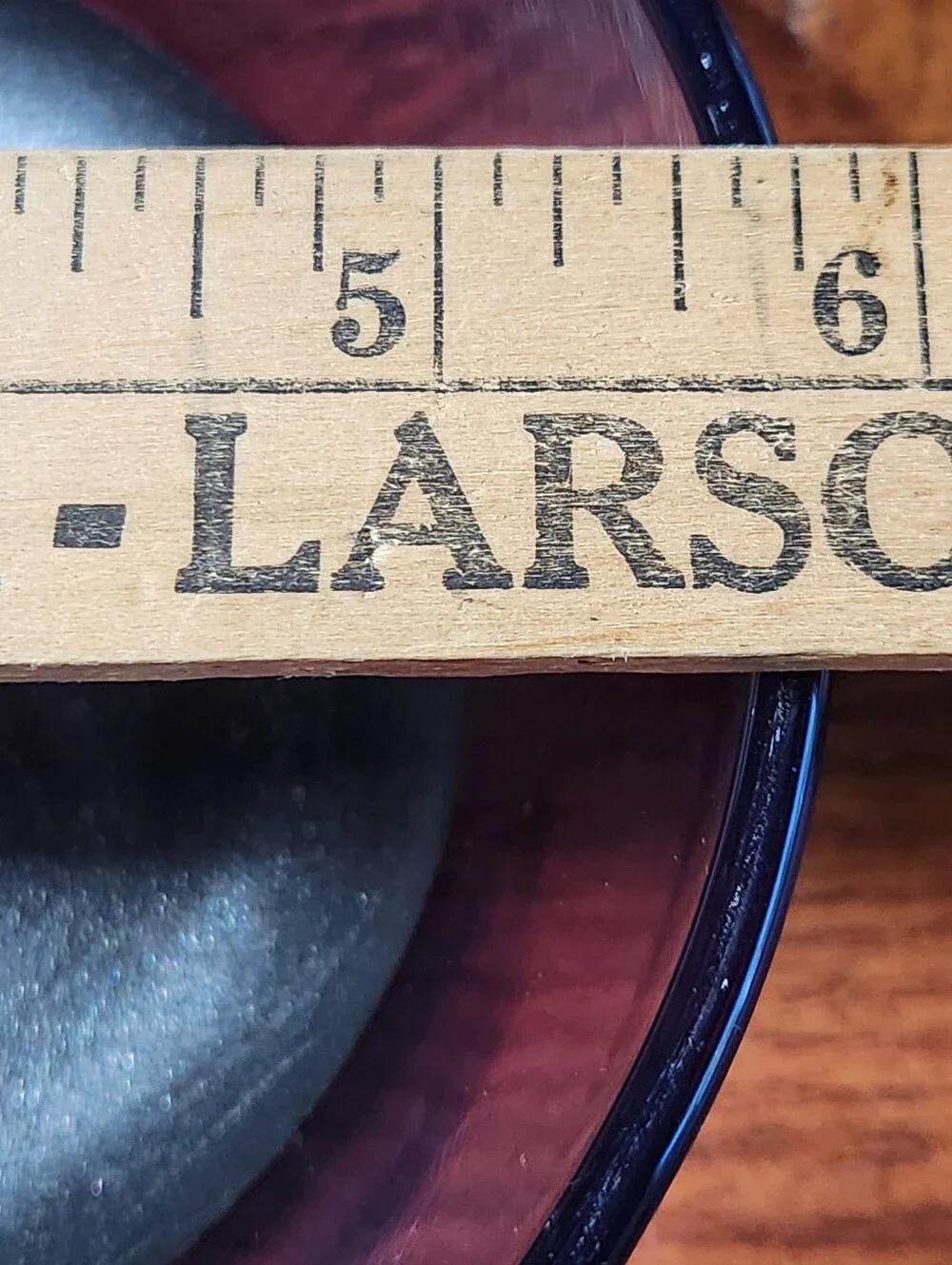 Vintage Corning Visions Cranberry 6
